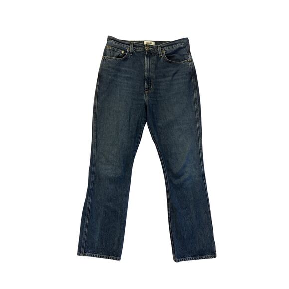 Women 28 AGOLDE Pinch Waist Jean High Rise Kick Denim Pants Straight Leg